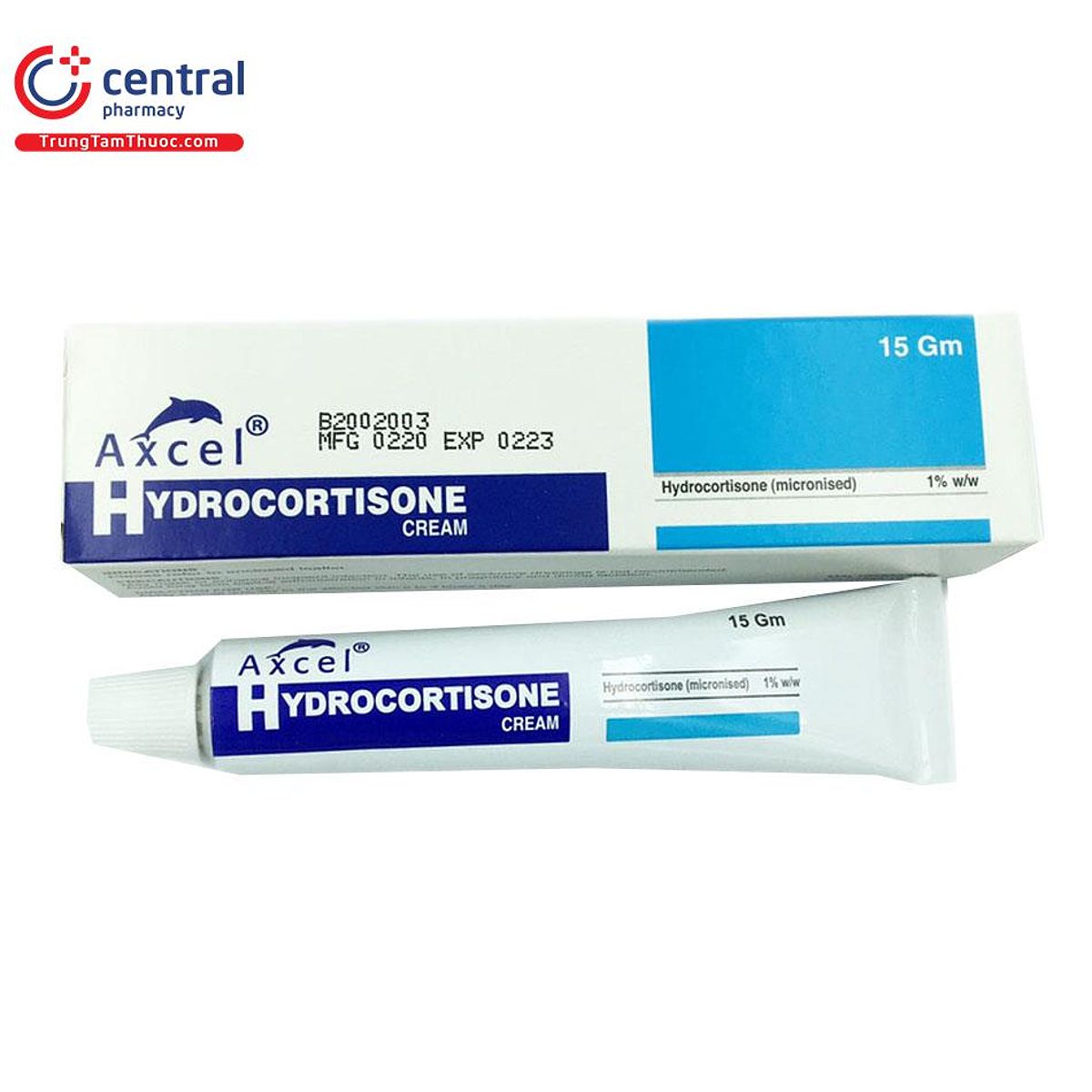 Axcel hydrocortisone cream 15g 0 J3347